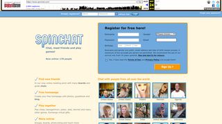 
                            2. Spinchat.com - Free chat, Meet friends, Play ... - Web Archive