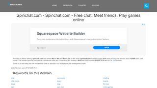 
                            6. Spinchat.com: Spinchat.com - Free chat, Meet friends, …