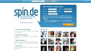 
                            8. spin.de - die Community: Chat, Forum, Online-Spiele ...