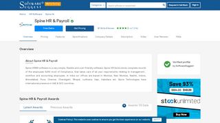 
                            9. Spine HR & Payroll Pricing, Features & Reviews 2019 - Free ...