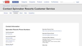 
                            7. ᐅ Spinnaker Resorts Customer Service Phone Number (877 ...