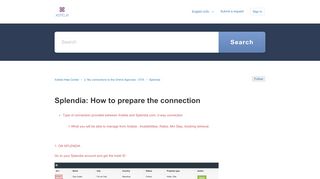 
                            6. Splendia: How to prepare the connection – Xotelia Help Center