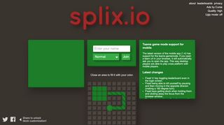 
                            5. splix.io