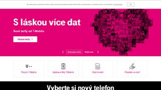 
                            8. Spolehlivý operátor pro mobilní i pevné služby - T-Mobile.cz