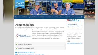 
                            8. Sponsor Apprenticeships - Idaho Department of Labor