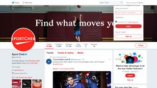 
                            9. Sport Chek (@SportChek) | Twitter