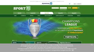 
                            8. Sport Online | Home | SportYes By Admiral