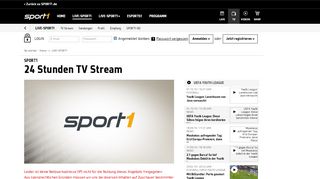 
                            9. SPORT1 | 24 Stunden TV Stream