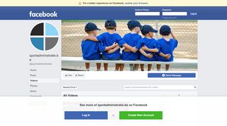 
                            5. sportadministratie.be - Videos | Facebook