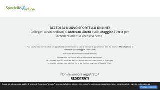 
                            2. Sportello Online