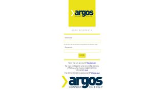 
                            5. sportello.argos.company - Login page