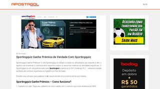 
                            4. sportingquiz - Apostas Online