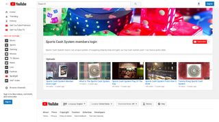 
                            5. Sports Cash System members login - YouTube