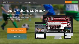 
                            11. Sports Website Software | Create Your League or Team Website Today