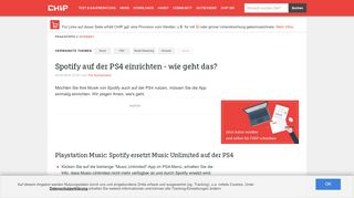 
                            6. Spotify auf der PS4 einrichten - wie geht das? - CHIP