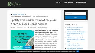 
                            8. Spotify kodi addon installation guide + How to …