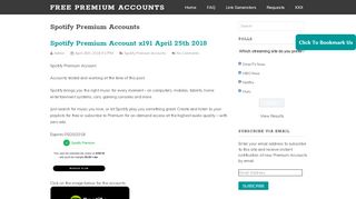 
                            11. Spotify Premium Accounts Archives | Free Premium Accounts