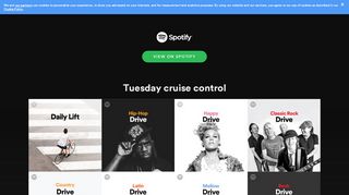 
                            6. Spotify - Web Player: Music for everyone