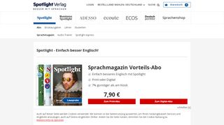 
                            2. Spotlight Magazin | Englisch lernen | Spotlight Shop