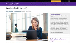 
                            7. Spotlight: The DC Network™ - GCU Blogs