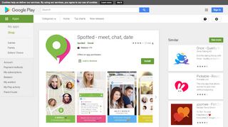 
                            4. Spotted - meet, chat, date - Apps on Google Play