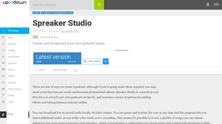 
                            6. Spreaker Studio 1.0.11 - Download