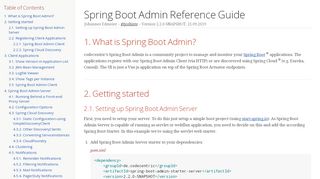 
                            4. Spring Boot Admin Reference Guide - GitHub Pages