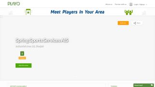 
                            9. Spring Sports Services AIS, Industrial Area 18, Sharjah, Sharjah - Playo