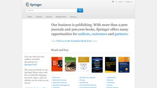 
                            5. Springer - International Publisher Science, Technology ...