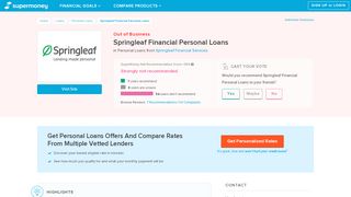 
                            4. Springleaf Financial Personal Loans Reviews (Aug. 2019 ...