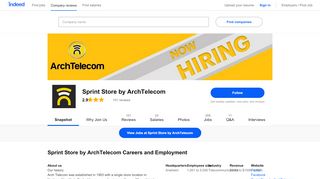 
                            5. Sprint Store by ArchTelecom Careers and Employment | Indeed.com