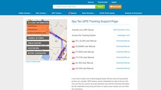 
                            6. Spy Tec GPS Tracking Support Page | Technical Support