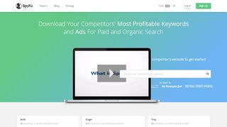 
                            11. SpyFu - Competitor Keyword Research Tools for AdWords PPC ...