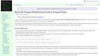 
                            6. Spyro the Dragon (PlayStation)/Crash 3: Warped Demo - The Cutting ...