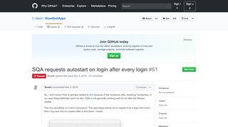 
                            8. SQA requests autostart on login after every login · Issue #51 · dteoh ...