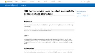 
                            8. SQL Server service does not start successfully because of ...