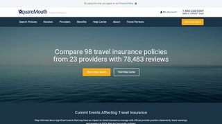 
                            5. Squaremouth: Travel Insurance - Compare and Buy