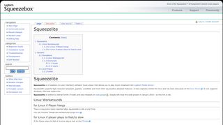 
                            8. Squeezelite - SqueezeboxWiki