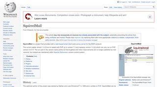 
                            6. SquirrelMail - Wikipedia