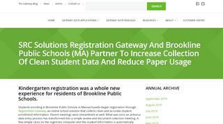 
                            7. SRC Solutions Registration Gateway and Brookline Public Schools ...