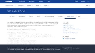 
                            2. SRC Student Portal | Nokia Networks