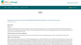 
                            7. SREC Blog - Flett Exchange