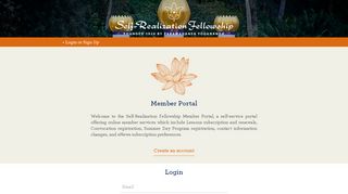 
                            6. SRF Member Portal - members.yogananda-srf.org