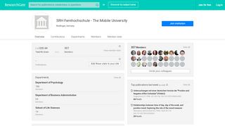 
                            9. SRH Fernhochschule - The Mobile University