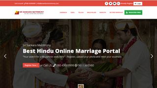 
                            1. Sri Sankara Matrimony Indian hindu matrimonial …