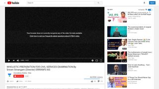 
                            2. SRIRAM'S IAS - YouTube