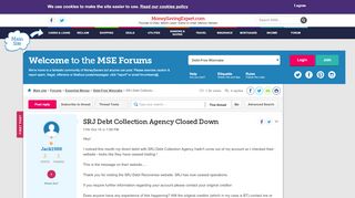 
                            4. SRJ Debt Collection Agency Closed Down - MoneySavingExpert.com Forums