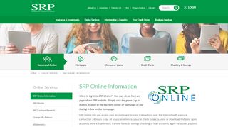 
                            1. SRP Online Information | SRP Federal Credit Union