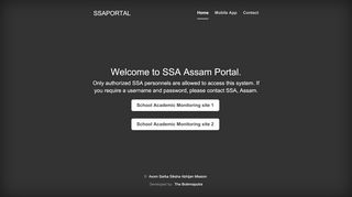 
                            10. SSA Assam Portal