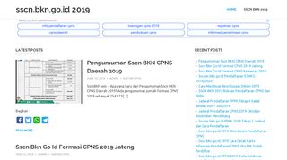 
                            7. sscn.bkn.go.id 2019 – Situs Pendaftaran CPNS 2019